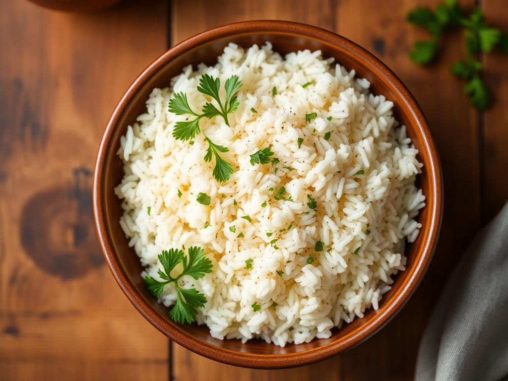 Arroz temperado preparado com Tempero Completo Cáli
