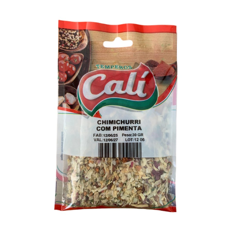 Chimichurri com Pimenta 30g — Temperos Cáli