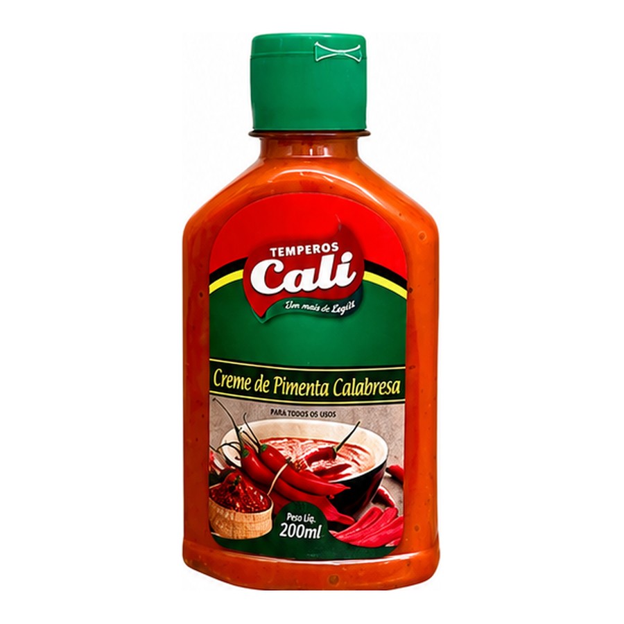 Creme de Pimenta Calabresa 200ml — Temperos Cáli