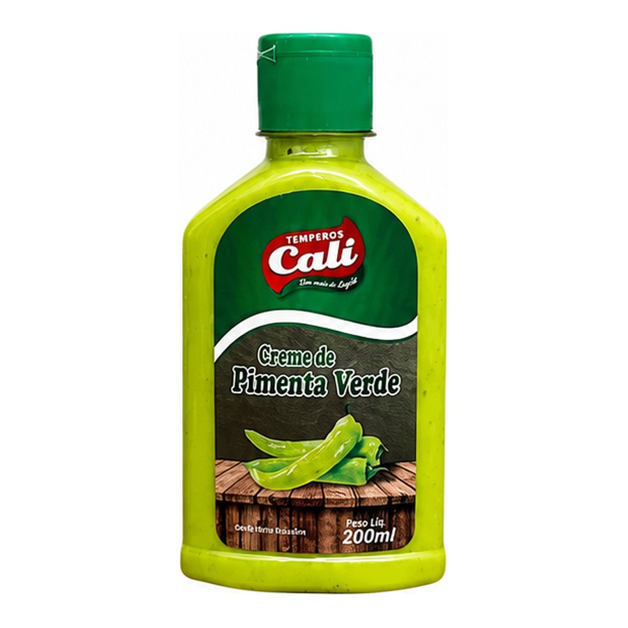 Creme de Pimenta Verde 200ml — Temperos Cáli