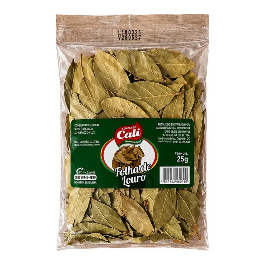 Folha de Louro 25g — Temperos Cáli