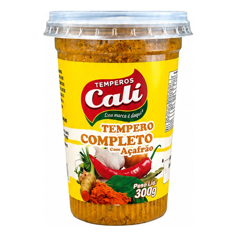 Tempero Completo com Açafrão 300g — Temperos Cáli
