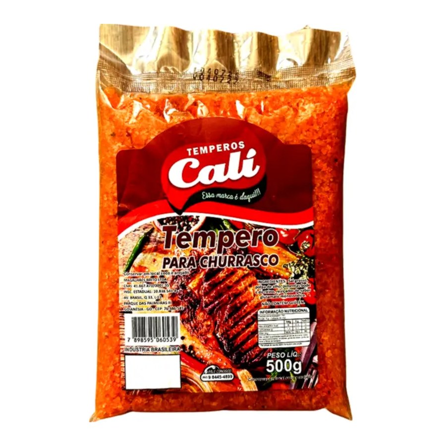 Tempero Grosso para Churrasco 500g — Temperos Cáli