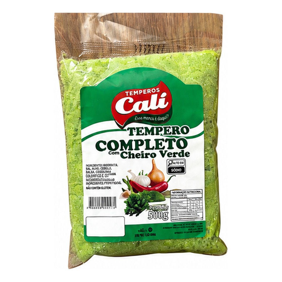 Tempero Completo com Cheiro Verde 500g sachê — Temperos Cáli